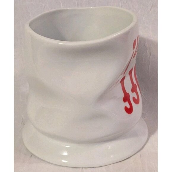 Uff Da! Mug Bergquist Imports Coffee Cup Scandinavian Crumpled Look Minnesotan - Picture 4 of 10